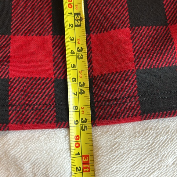 SO Buffalo Plaid Dress Size XL Sleeveless - Picture 8 of 9